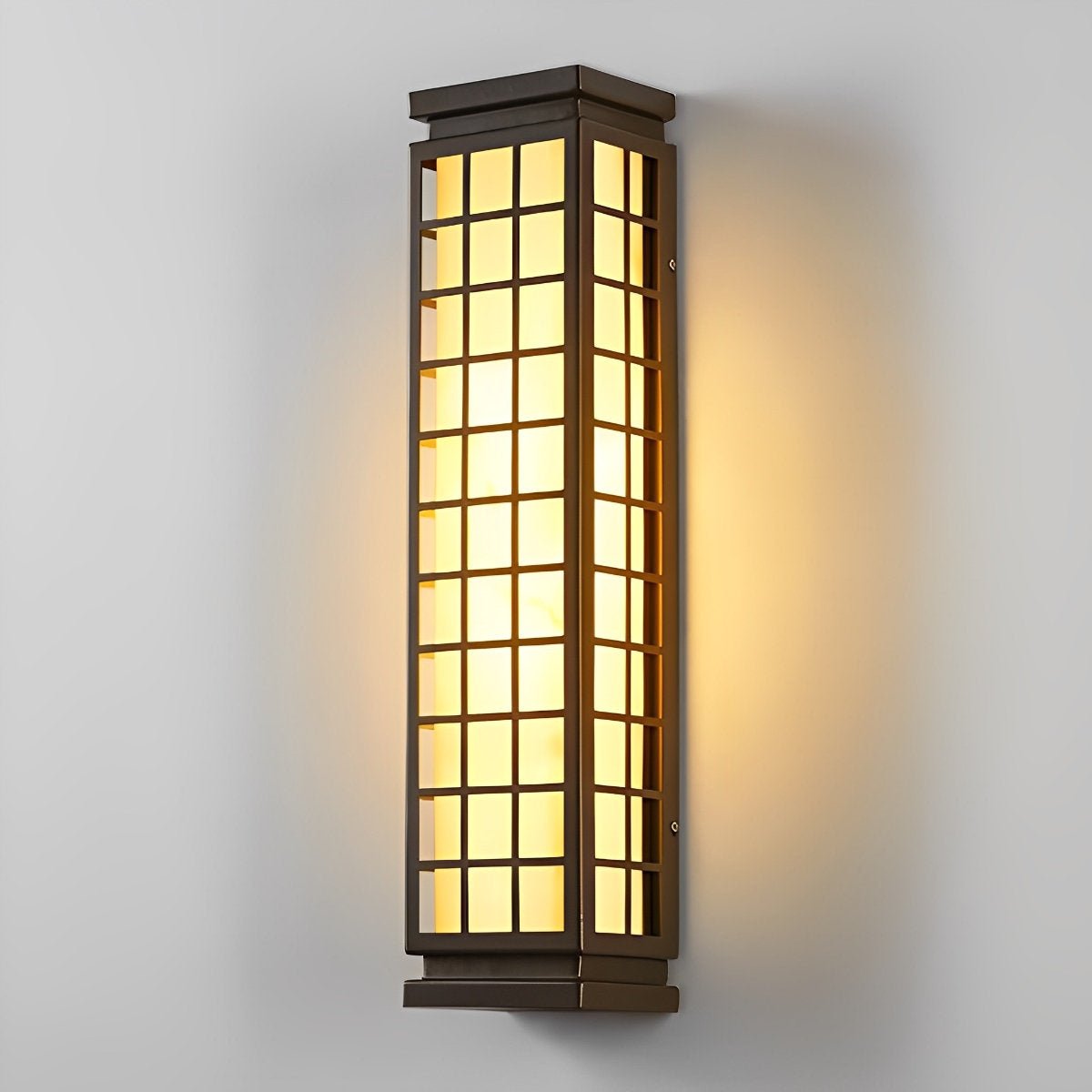 Classic Rectangular Waterproof Vintage Outdoor Wall Lights