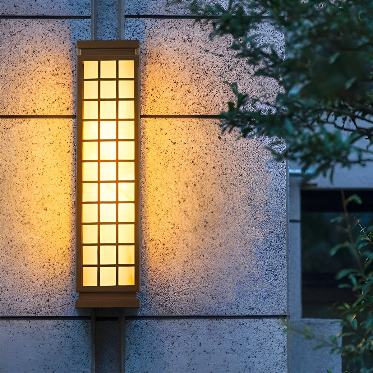 Classic Rectangular Waterproof Vintage Outdoor Wall Lights