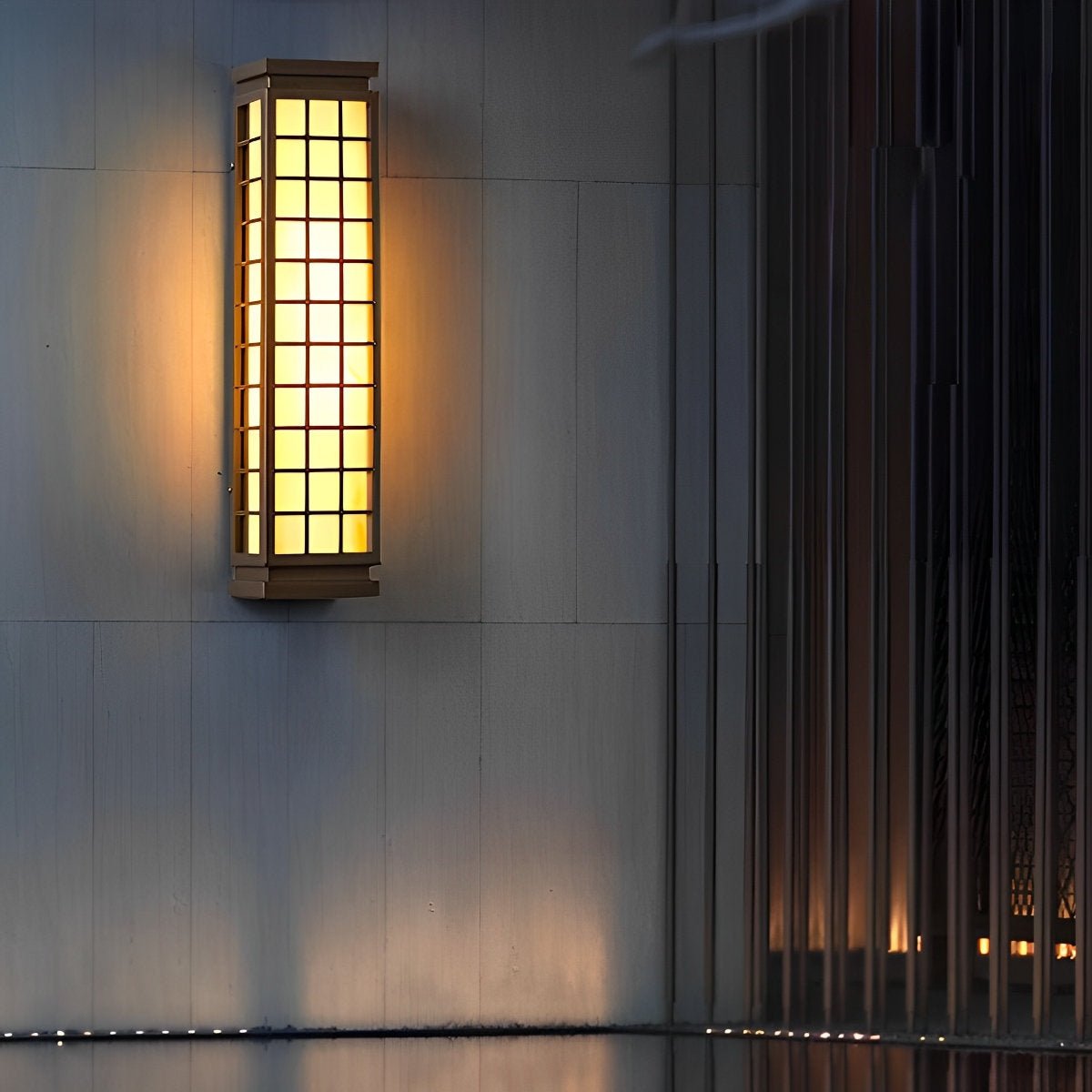 Classic Rectangular Waterproof Vintage Outdoor Wall Lights