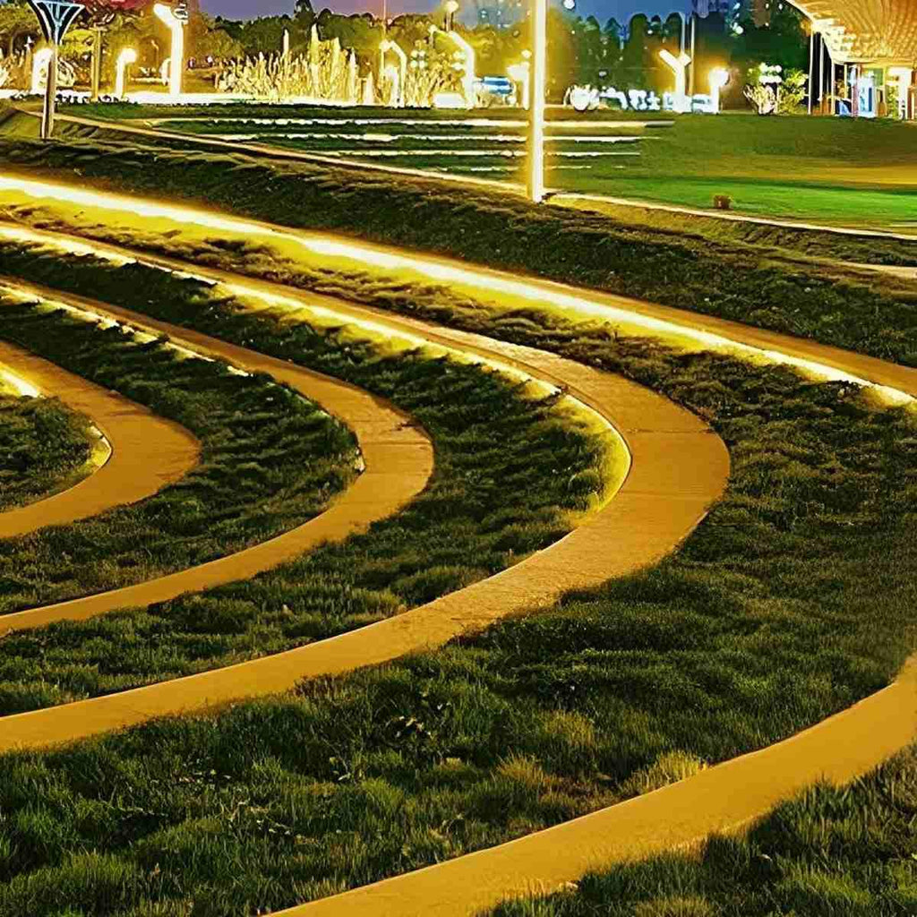 DC 24V Waterproof Underwater Outdoor Recessed COB Flexible Linear Lights