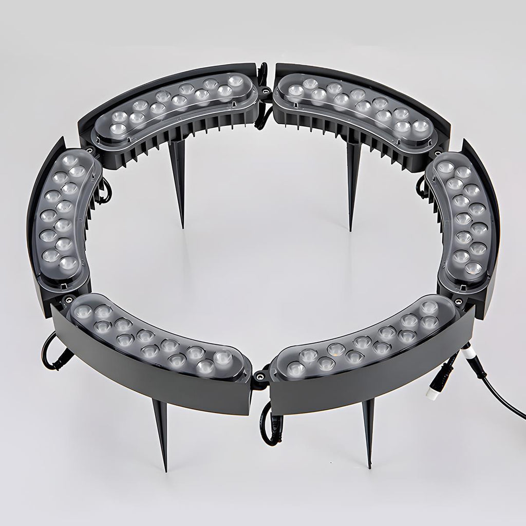 24V Low Voltage Tree Lights Outdoor — Waterproof LED Arc Spot Lights for Gardens