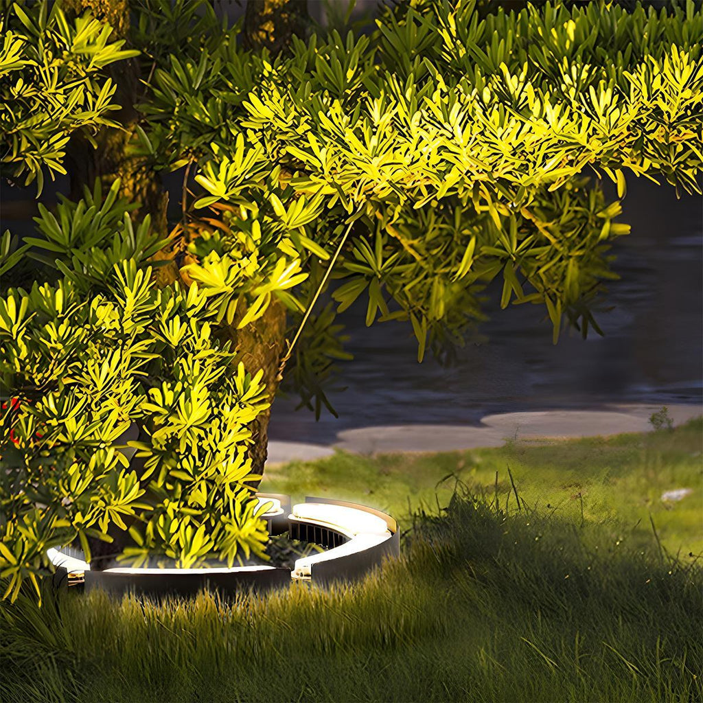 24V Low Voltage Tree Lights Outdoor — Waterproof LED Arc Spot Lights for Gardens