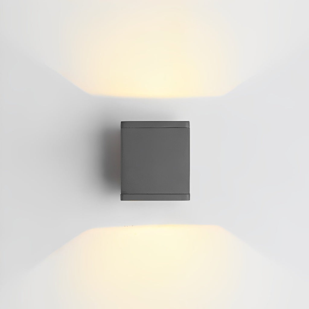 Modern Minimalist Outdoor LED Waterproof Exterior Wall Light for Courtyard Fence