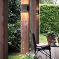 Modern Minimalist Outdoor LED Waterproof Exterior Wall Light for Courtyard Fence