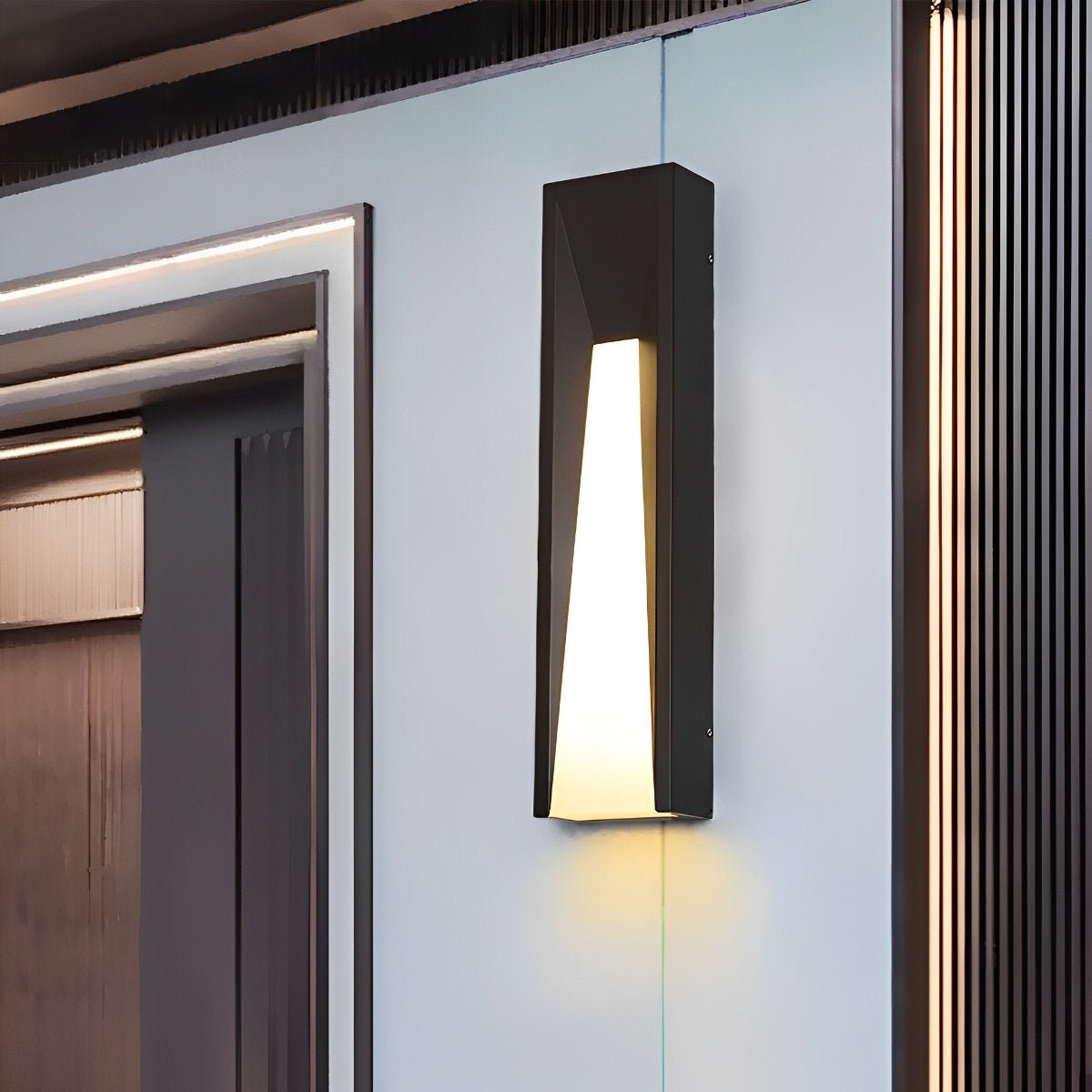 Rectangle LED Waterproof Modern Wall Sconces Lighting