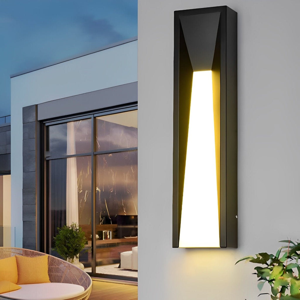 Rectangle LED Waterproof Modern Wall Sconces Lighting