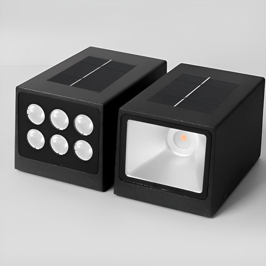 Rectangular Waterproof Up and Down Lights LED Modern Wall Sconce Lighting