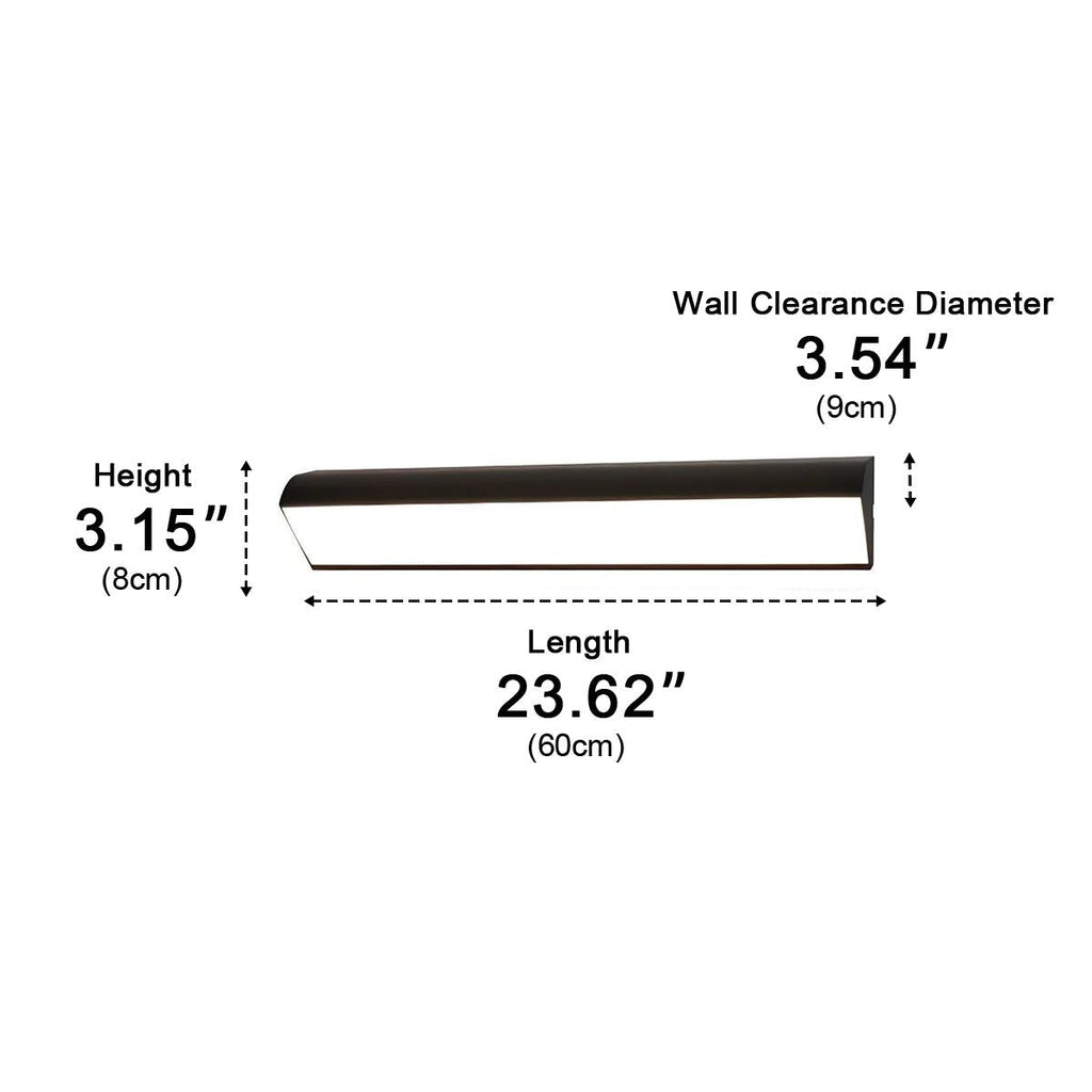 Solar Waterproof Outdoor LED Strip Lights Porch Light Exterior Wall Lights