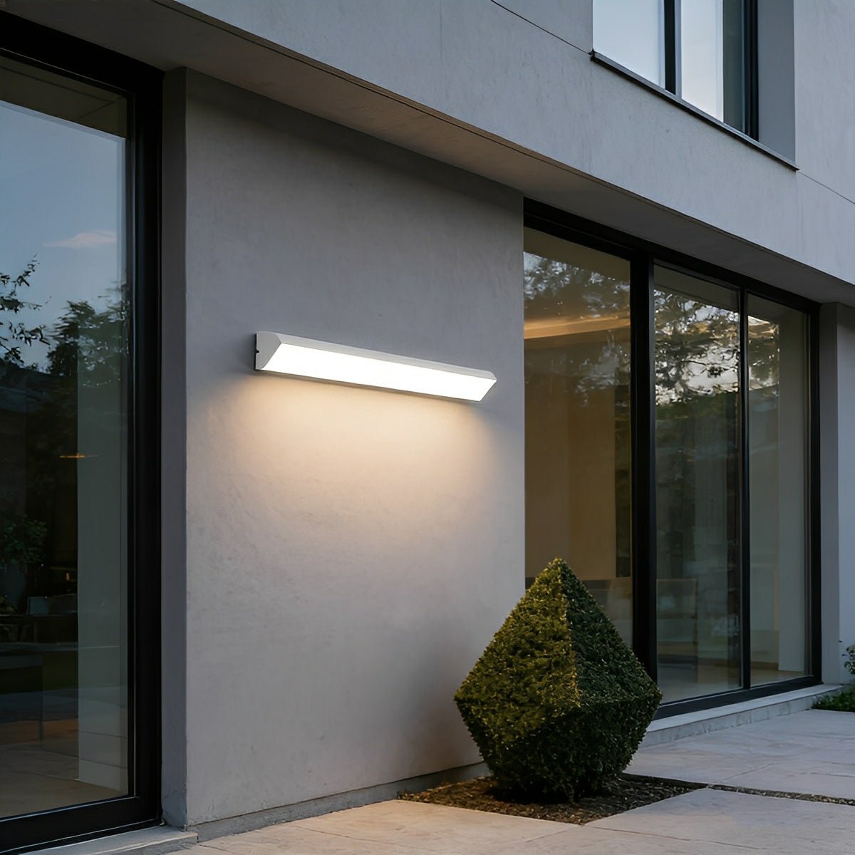 Solar Waterproof Outdoor LED Strip Lights Porch Light Exterior Wall Lights