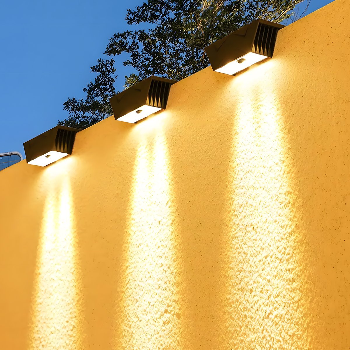 Solar Waterproof Up and Down LED Outdoor Wall Sconces