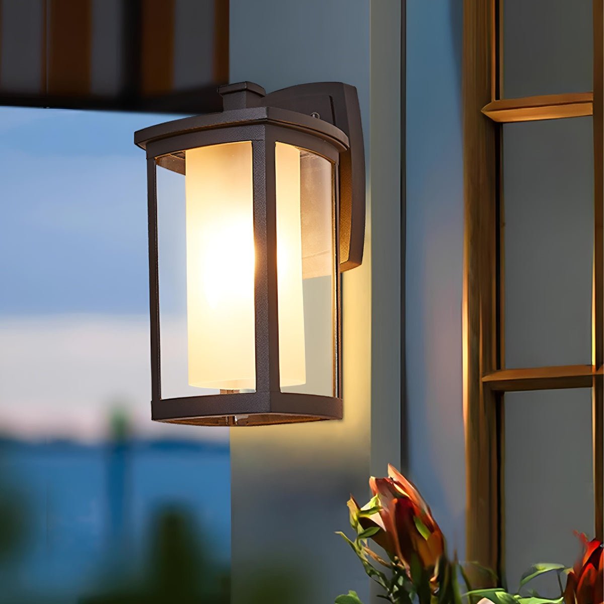 Waterproof Modern Farmhouse Outdoor LED Porch Wall Lights